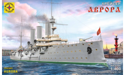 корабль крейсер ’Аврора’ 1:400 моделист 140002