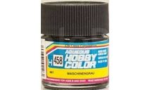 Н458 краска акриловая машинный серый 10мл, фототравление, декали, краски, материалы, MR.HOBBY, scale0
