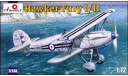 HAWKER FURY 1/2, сборные модели авиации, самолет, AMODEL, 1:72, 1/72