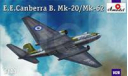 E.E.CANBERRA B.MK-20/MK-62, сборные модели авиации, самолет, AMODEL, 1:144, 1/144