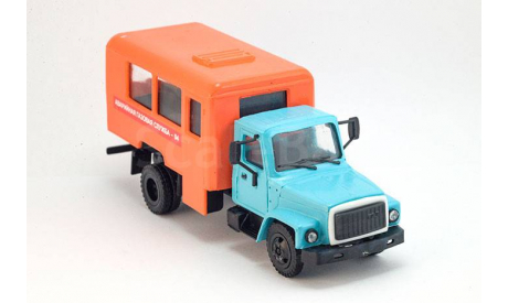 горький-3307 аварийная газовая служба, масштабная модель, Компаньон, 1:43, 1/43