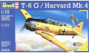 T-6G/HARVARD MK.4, сборные модели авиации, самолет, Revell, 1:72, 1/72