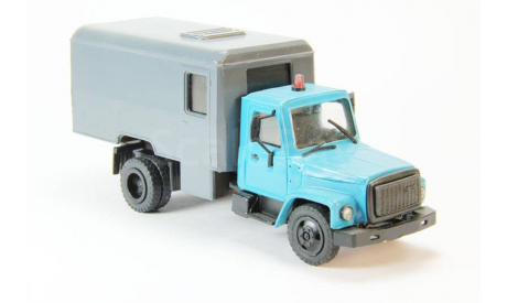 горький-3307 автозак, масштабная модель, ГАЗ, Компаньон, 1:43, 1/43