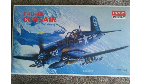 F 4U-4B CORSAIR, сборные модели авиации, самолет, Academy, 1:48, 1/48