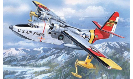 HU-16B TRIPHIBIAN, сборные модели авиации, самолет, AMODEL, 1:144, 1/144