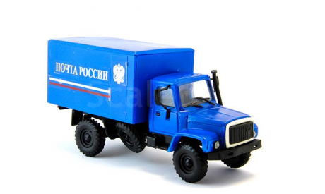 горький-3308 садко почта россии, масштабная модель, ГАЗ, Компаньон, 1:43, 1/43