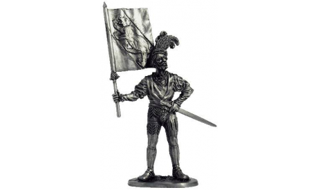 швейцарский знаменосец города Берна начало 16 века, фигурка, фигура, EK Castings