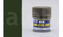 эмаль оливково-коричневый полуматовый, фототравление, декали, краски, материалы, краска, MR.COLOR