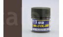 эмаль коричневый-фиолетовый полуматовый 121, фототравление, декали, краски, материалы, краска, MR.COLOR