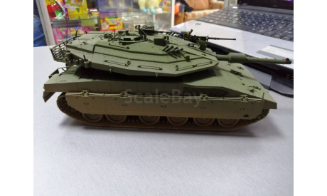 MK 4 MERKAVA(собранный), сборные модели бронетехники, танков, бтт, академия, 1:35, 1/35