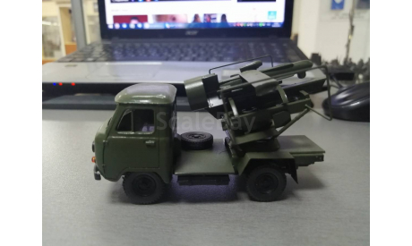 УАЗ-452В ПЗМ шмель(конверсия), масштабная модель, 1:43, 1/43