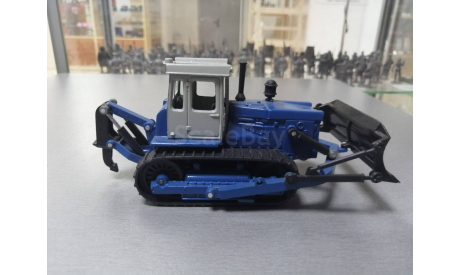 бульдозер Т-2 с рыхлителем, масштабная модель трактора, MADE IN USSR, 1:43, 1/43