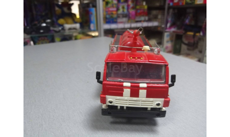 камаз 53213 пожарный(конверсия), масштабная модель, 1:43, 1/43