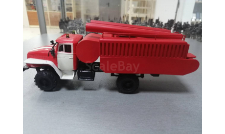 АЦ-5-40(конверсия), масштабная модель, пожарка, 1:43, 1/43
