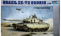BRAZIL EE-T2 OSORIO, сборные модели бронетехники, танков, бтт, Trumpeter, 1:35, 1/35