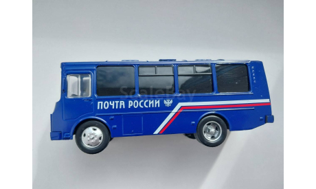 Паз 32053 Почта России, масштабная модель, Autotime Collection, scale43