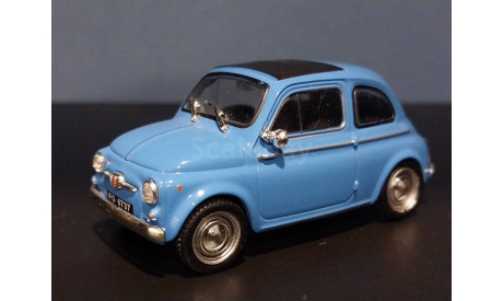 Fiat 500, масштабная модель, DeAgostini-Польша (Kultowe Auta), scale43