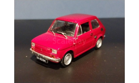 Fiat 126p, масштабная модель, DeAgostini-Польша (Kultowe Auta), scale43