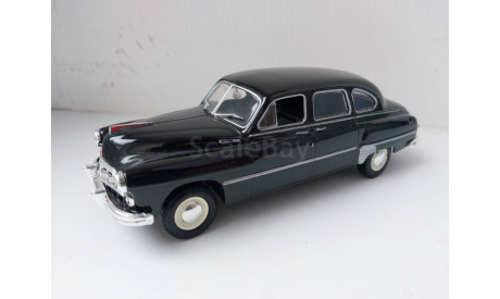 Газ 12 Зим, масштабная модель, Автолегенды СССР журнал от DeAgostini, scale43