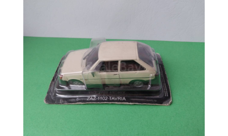 Заз 1102 Таврия, масштабная модель, Автолегенды СССР журнал от DeAgostini, scale43