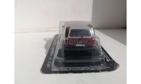 Ваз 21213 Нива, масштабная модель, Автолегенды СССР журнал от DeAgostini, scale43