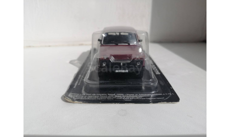 Ваз 21213 Нива, масштабная модель, Автолегенды СССР журнал от DeAgostini, scale43