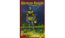 1:16 Немецкий рыцарь, миниатюры, фигуры, MiniArt, scale16