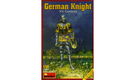 1:16 Немецкий рыцарь, миниатюры, фигуры, MiniArt, scale16