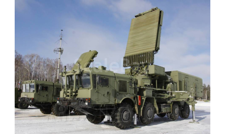 кит всевысотный обнаружитель 96л6е на шасси мзкт-7930 б, сборная модель автомобиля, scale43