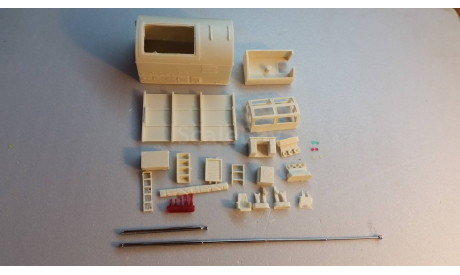 кит надстройка на ЗИЛ-130 СКП-9, сборная модель автомобиля, scale43