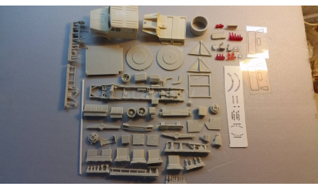 кит кабелеукладчик на шасси ЗИЛ-4331, сборная модель автомобиля, scale43