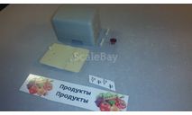 кит надстройка фургон промтовары и продукты на ГАЗ-51, сборная модель автомобиля, scale43