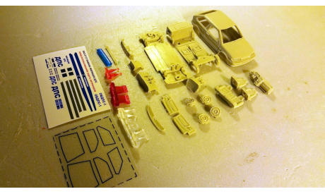 кит ВАЗ-2113, сборная модель автомобиля, scale43