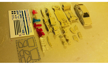 кит ВАЗ-2114, сборная модель автомобиля, scale43