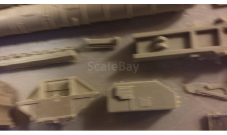 кит прицеп ЗРК  С-400 к КрАЗ-260, сборная модель автомобиля, scale43