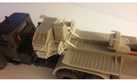 кит прицеп ЗРК  С-400 к КрАЗ-260, сборная модель автомобиля, scale43
