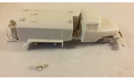 кит надстройка 8т311 пожарная на ЗИЛ-131, сборная модель автомобиля, 1:43, 1/43