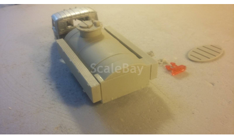 кит надстройка АТЗ-5.5 на Урал-4320, сборная модель автомобиля, scale43