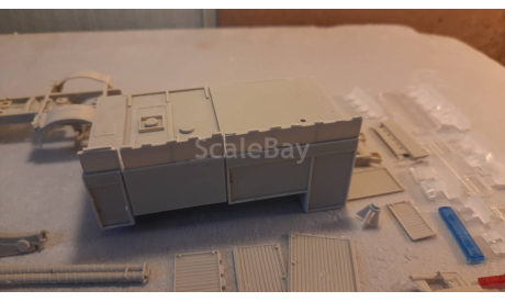 кит полный пожарный Камаз 43 501 АЦ-3,0 Унимод, сборная модель автомобиля, scale43