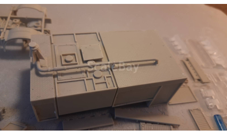 кит полный пожарный Камаз 43 501 АЦ-3,0 Унимод, сборная модель автомобиля, scale43