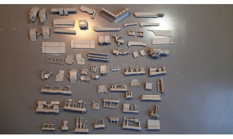 кит полный КАМАЗ АПСБ 6,0-40-10, сборная модель автомобиля, scale43