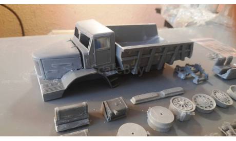 кит МАЗ-525 ранний, сборная модель автомобиля, scale43
