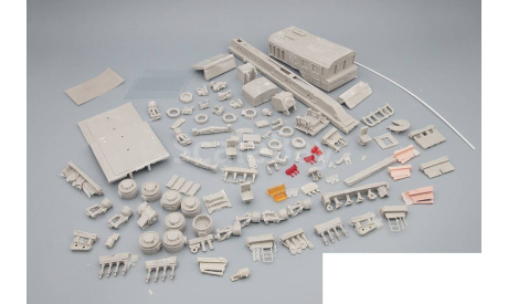 кит КЗКТ-7428 Русич седельный тягач, сборная модель автомобиля, scale43