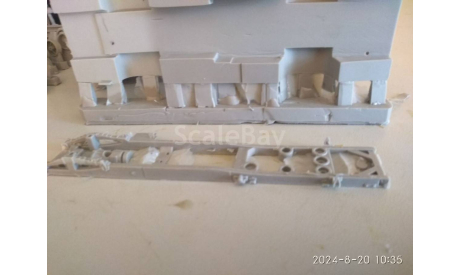 кит полный Сидес шасси 130 доработанный, сборная модель автомобиля, scale43