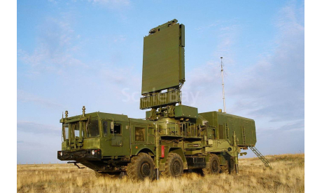 кит всевысотный обнаружитель 96л6е на шасси мзкт-7930 б, сборная модель автомобиля, scale43