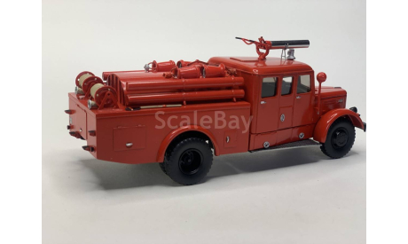 кит надстройка пожарная МАЗ-200 3-х окон. кабина, сборная модель автомобиля, scale43