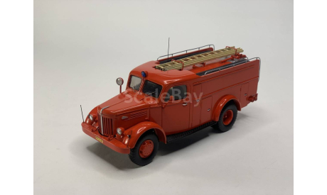 кит надстройка пожарная маз-200 короткая база, сборная модель автомобиля, scale43