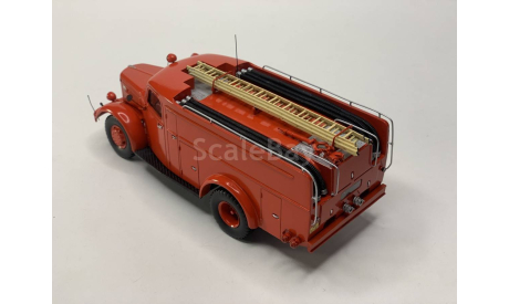 кит надстройка пожарная маз-200 короткая база, сборная модель автомобиля, scale43