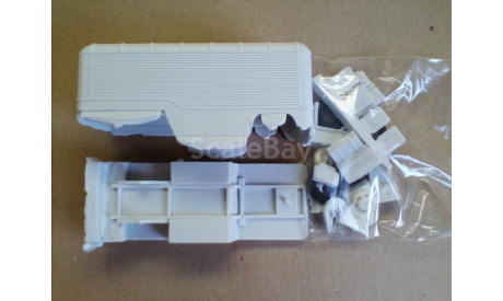кит п/прицеп к ГАЗ-51, сборная модель автомобиля, scale43