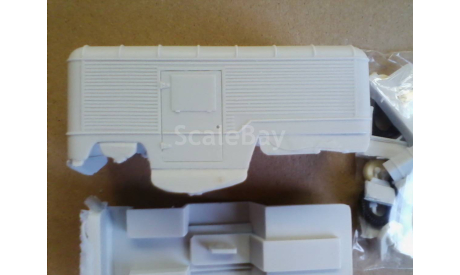 кит п/прицеп к ГАЗ-51, сборная модель автомобиля, scale43